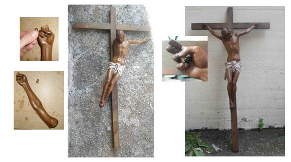 Crucifijo, Comunidad Esclavas del Sagrado Corazón, Entrevías
