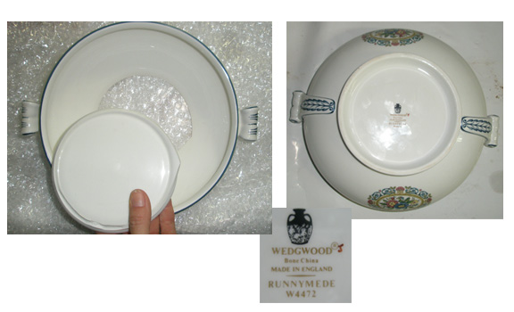 Sopera de porcelana Wedgwood