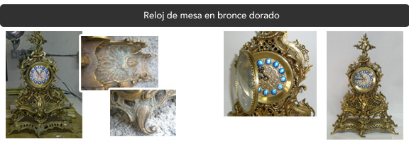 Restauración reloj de mesa