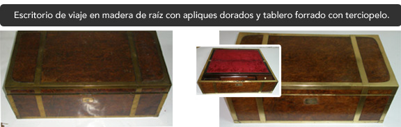 Restauración escritorio de viaje